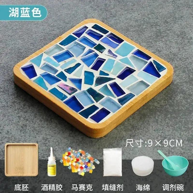  DIY Mosaic Coaster Kit With Bamboo Base Cup Mat -  ToylandEU™