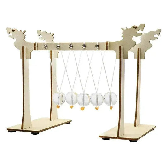  DIY Newton Cradle Balance Balls School Teaching Supplies Physics Science Pendulum Desk Project Toy Gifts Home Decoration -  ToylandEU™