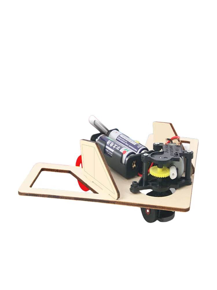 DIY Obstacle Avoidance Car Robot Science Experiment Technology Elementary School Student Manual Intelligence Experiment Toy Gift - ToylandEU