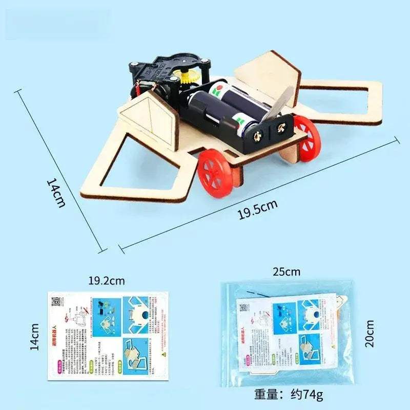 DIY Obstacle Avoidance Robot Car Kit For Kids Education - ToylandEU