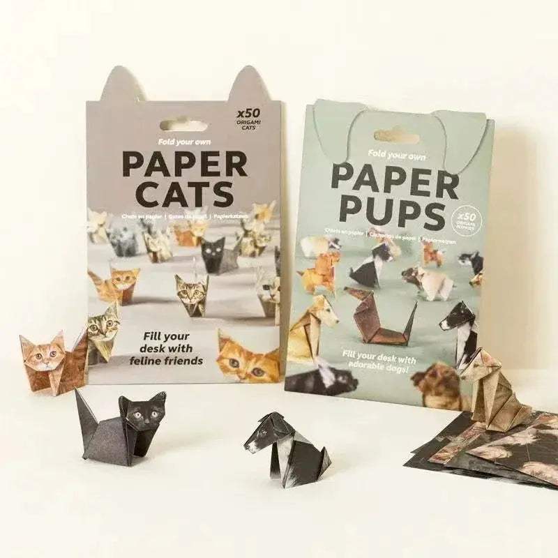 DIY Origami Paper Cats Kit For Fun Creative Figures - ToylandEU