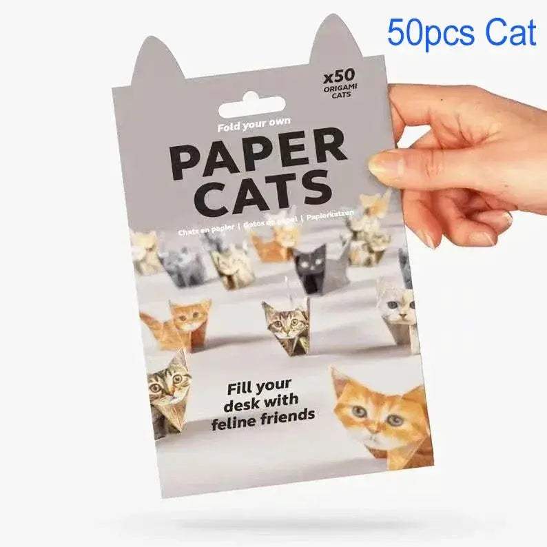 DIY Origami Paper Cats Kit For Fun Creative Figures - ToylandEU