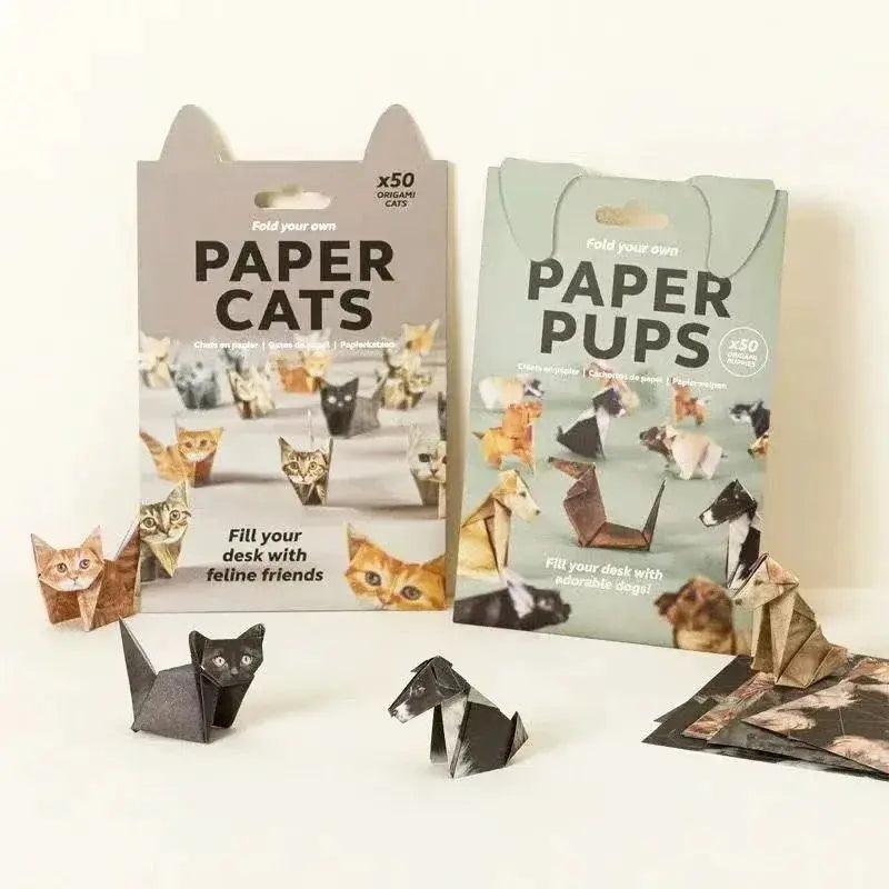  DIY Origami Paper Cats Kit For Kids Creative Fun -  ToylandEU™
