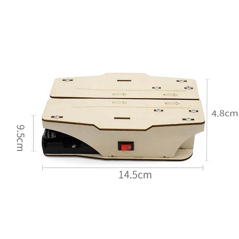 DIY Paper Airplane Catapult Science Toys Technologia STEM Educational Wooden Puzzle Kit for Kids - ToylandEU