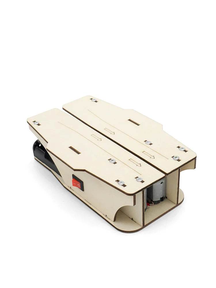 DIY Paper Airplane Catapult Science Toys Technologia STEM Educational Wooden Puzzle Kit for Kids - ToylandEU