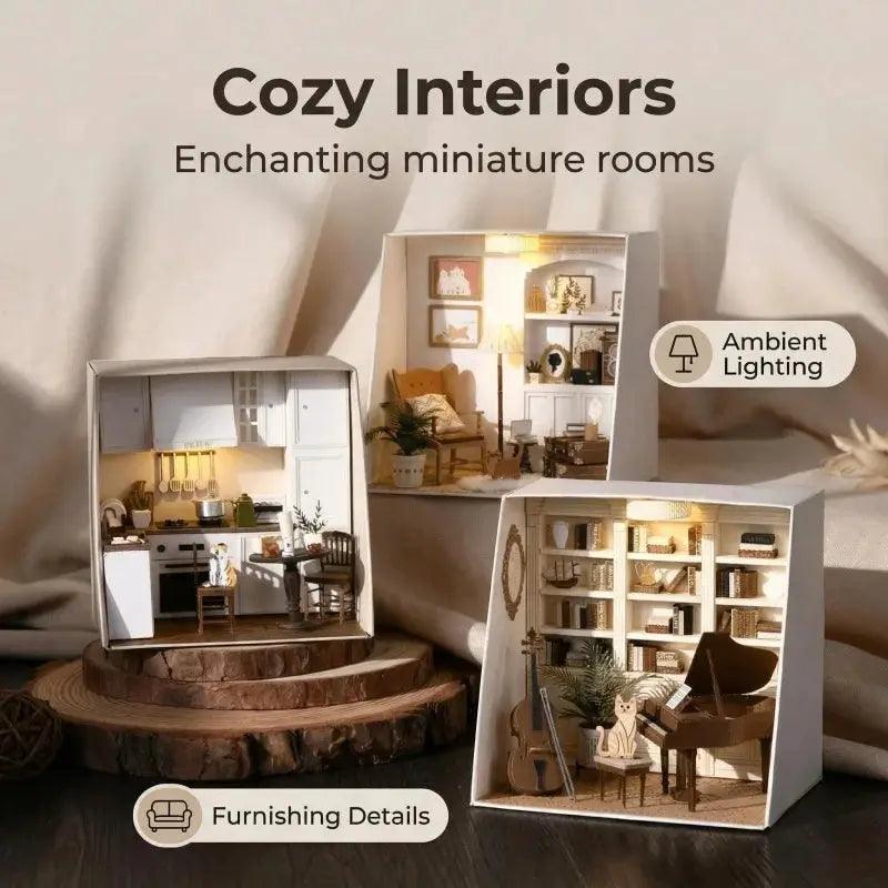  DIY Paper House 3D Puzzle Kit For Teens Creative Decor -  ToylandEU™