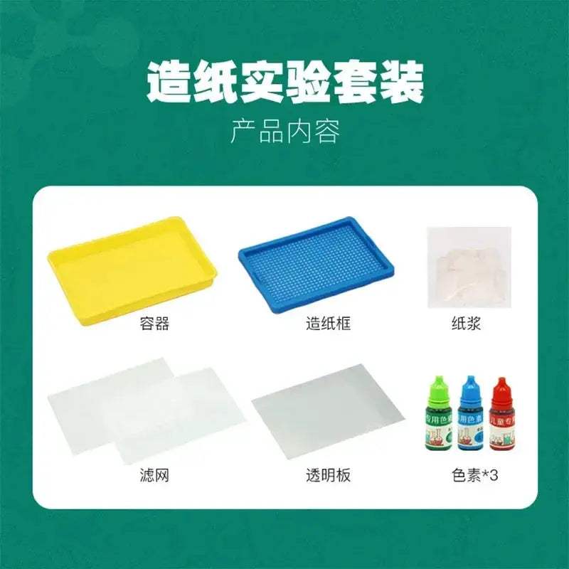DIY Paper Making Kit For Kids Creative Pulp Science - ToylandEU