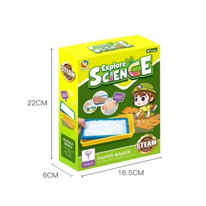 DIY Paper Making Kit For Kids Creative Pulp Science - ToylandEU