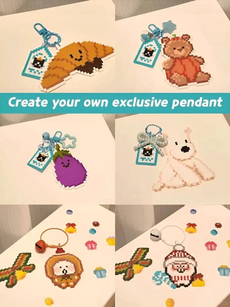  DIY Perler Beads Craft Kit 3D Interlocking Fun For Kids -  ToylandEU™