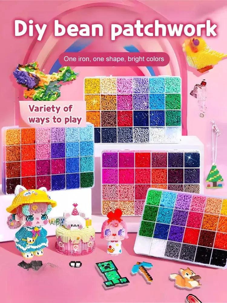  DIY Perler Beads Craft Kit 3D Interlocking Fun For Kids -  ToylandEU™