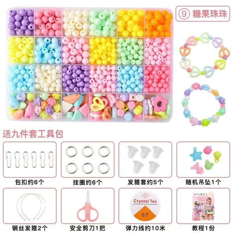 DIY Polymer Clay Beads Jewelry Kit For Girls Creative Fun - ToylandEU