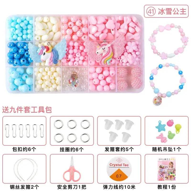 DIY Polymer Clay Beads Jewelry Kit For Girls Creative Fun - ToylandEU