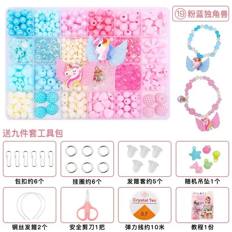 DIY Polymer Clay Beads Jewelry Kit For Girls Creative Fun - ToylandEU