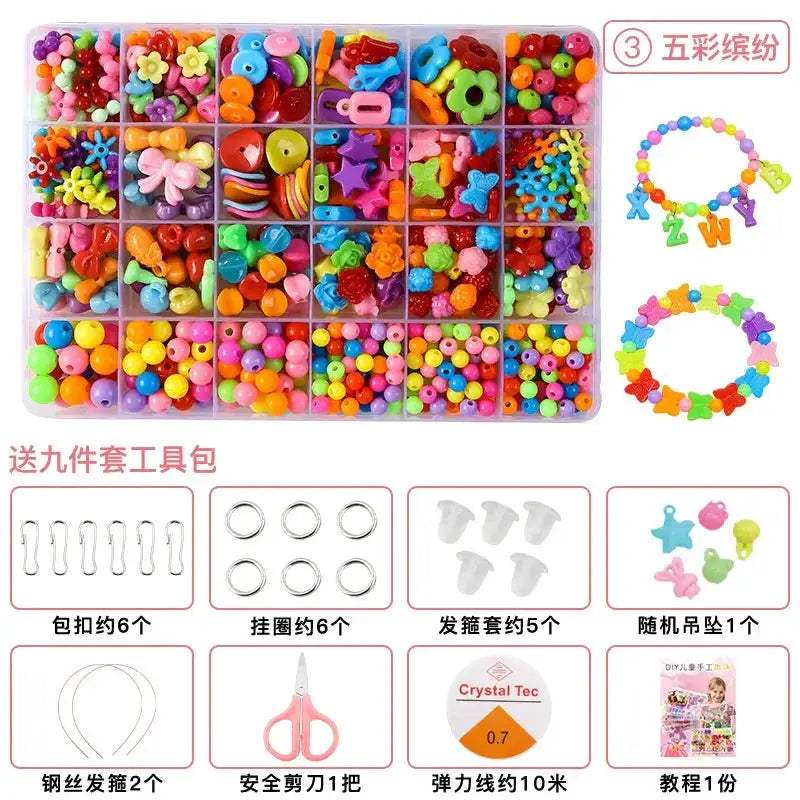DIY Polymer Clay Beads Jewelry Kit For Girls Creative Fun - ToylandEU