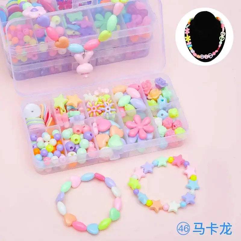 DIY Polymer Clay Beads Jewelry Kit For Girls Creative Fun - ToylandEU