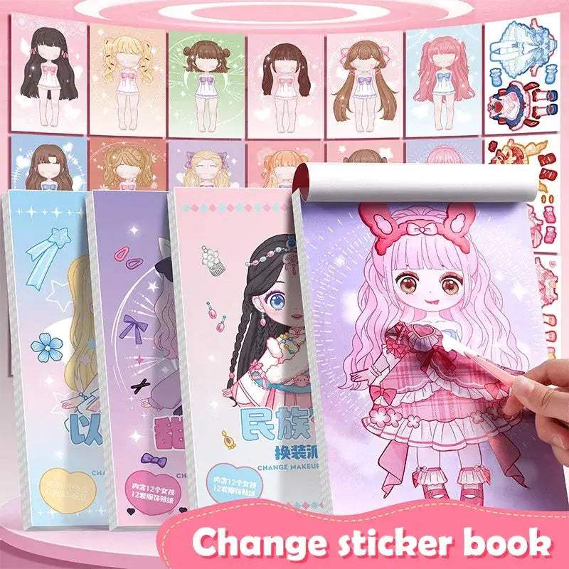 DIY Princess Dress Up Sticker Book For Creative Kids - ToylandEU