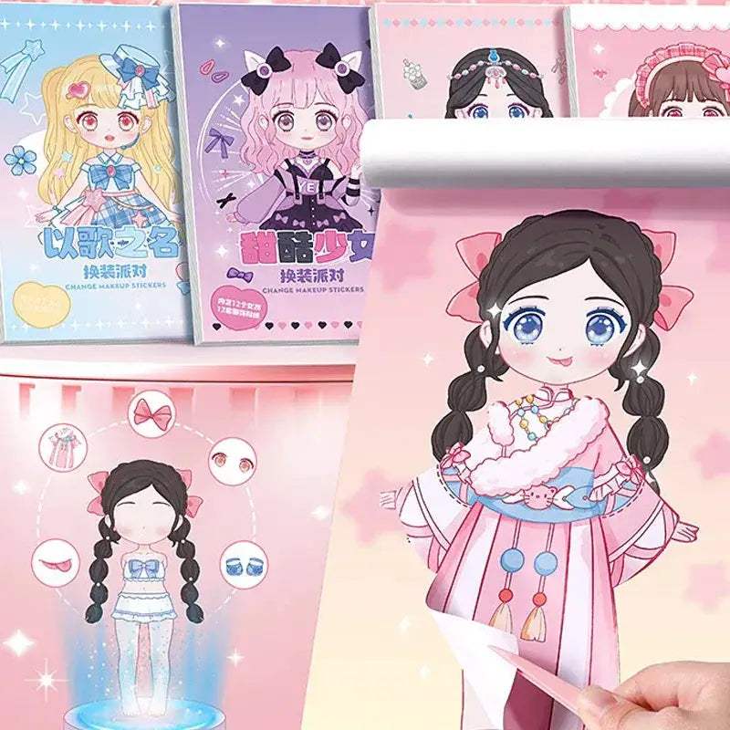 DIY Princess Dress Up Sticker Book For Creative Kids - ToylandEU