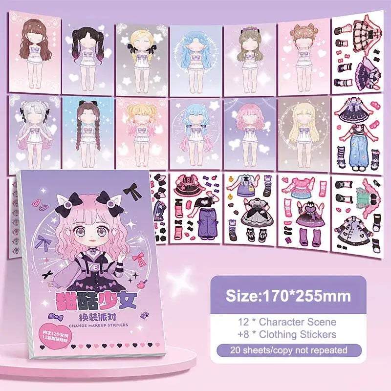 DIY Princess Dress Up Sticker Book For Creative Kids - ToylandEU