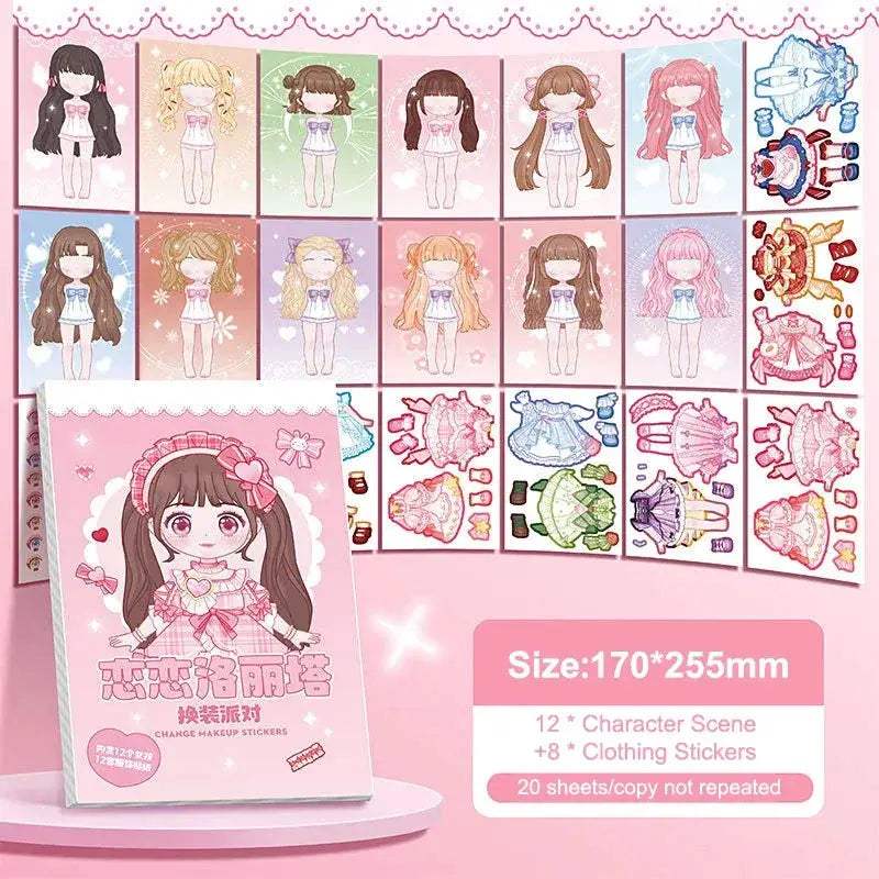DIY Princess Dress Up Sticker Book For Creative Kids - ToylandEU