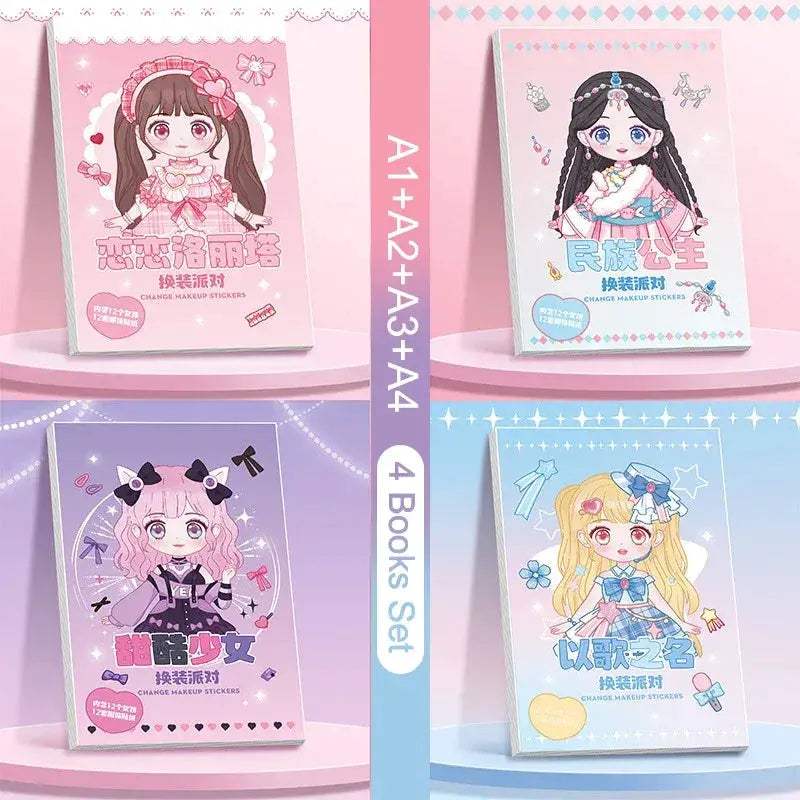 DIY Princess Dress Up Sticker Book For Creative Kids - ToylandEU