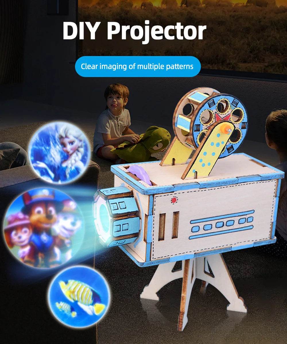 DIY Projector DIY Science Experiment Kit & Education Model Toy Physics Science Toys For Children Gift Toy Project - ToylandEU