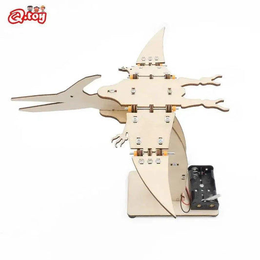  DIY Pteranodon Dinosaur STEM Technologia Science Toys Educational Wooden Puzzle Kit for Kids -  ToylandEU™