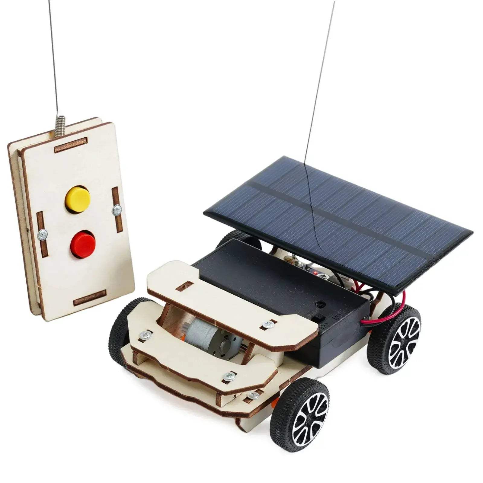 DIY Remote Solar Car Kit for STEM Learning and Education - ToylandEU