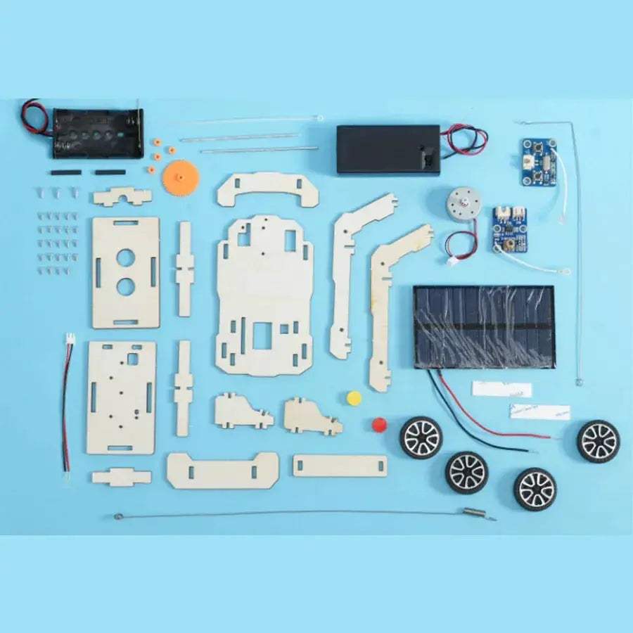 DIY Remote Solar Car Kit for STEM Learning and Education - ToylandEU