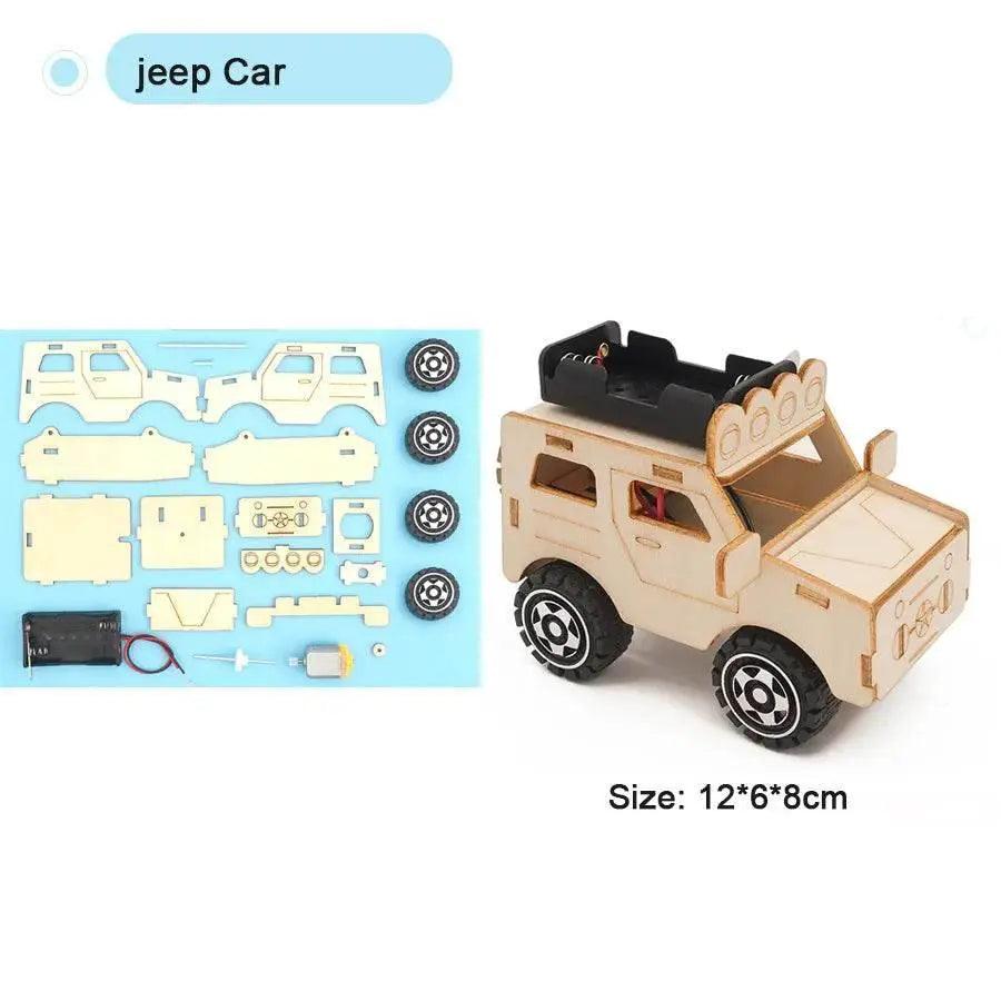  DIY Handmade Small Production Vehicle Technology Model Toy -  ToylandEU™