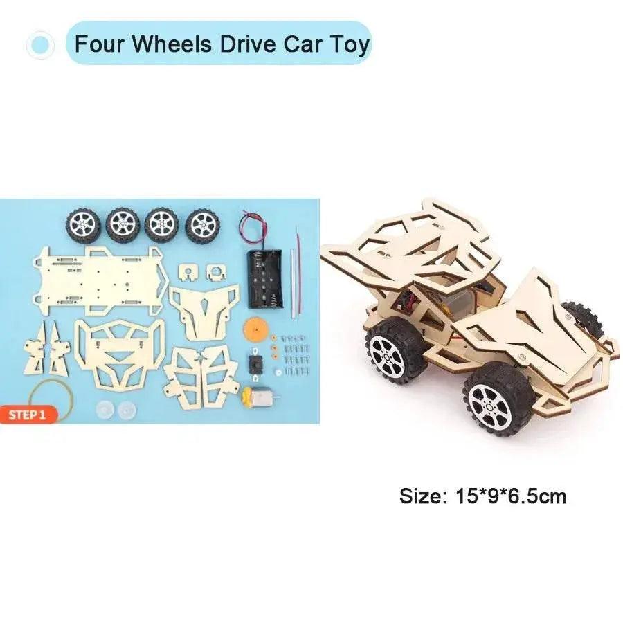  DIY Handmade Small Production Vehicle Technology Model Toy -  ToylandEU™