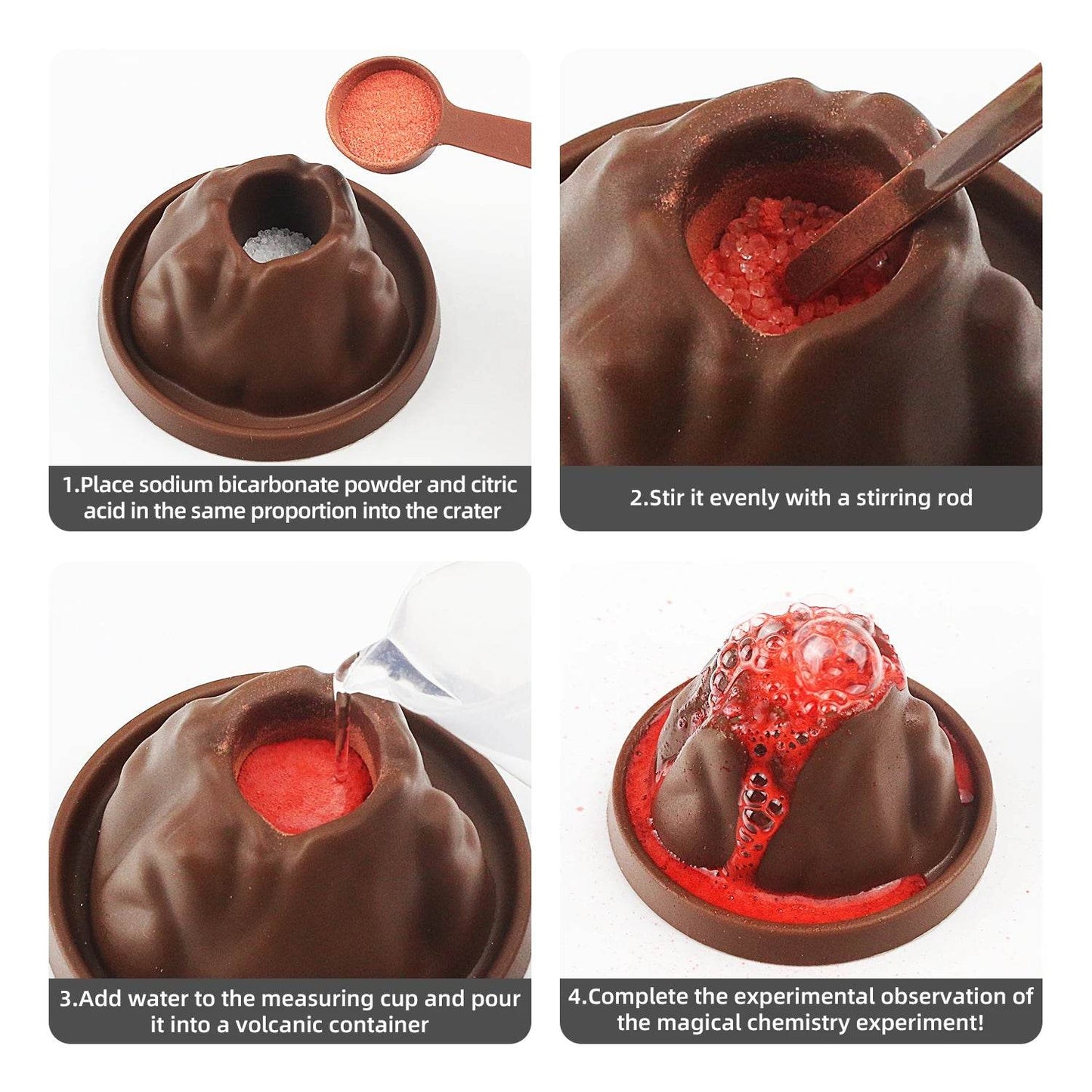 DIY Science Experiment Set Volcano Eruption Children's Toy Technology Production Science and Education - ToylandEU