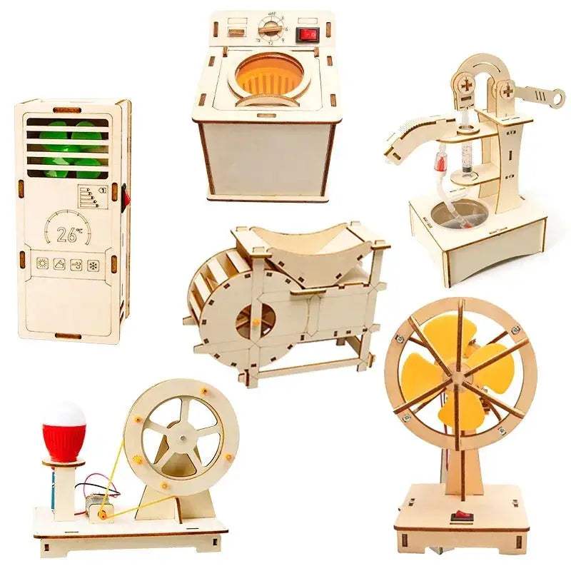 DIY Science Kit Wooden Model Hands On Learning Toy - ToylandEU