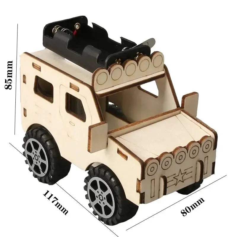 DIY Science Kit Wooden Model Hands On Learning Toy - ToylandEU