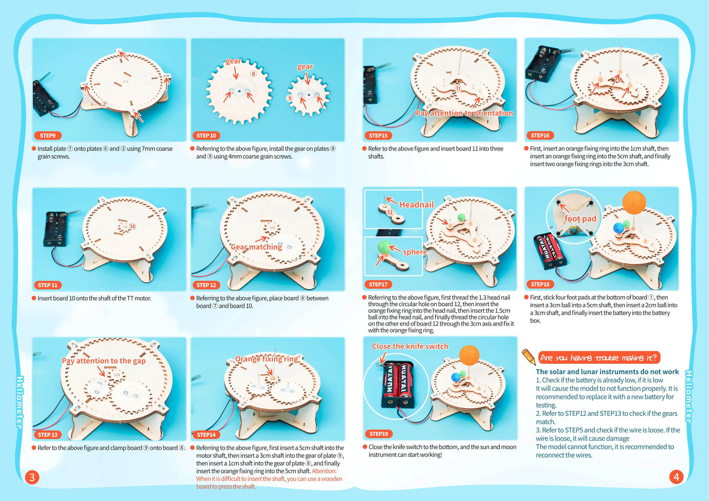 DIY Science Toys Children Educational STEM Kits Car Dinosaur Model Technologia Experimental Tool Wood Puzzle Games School Supply - ToylandEU