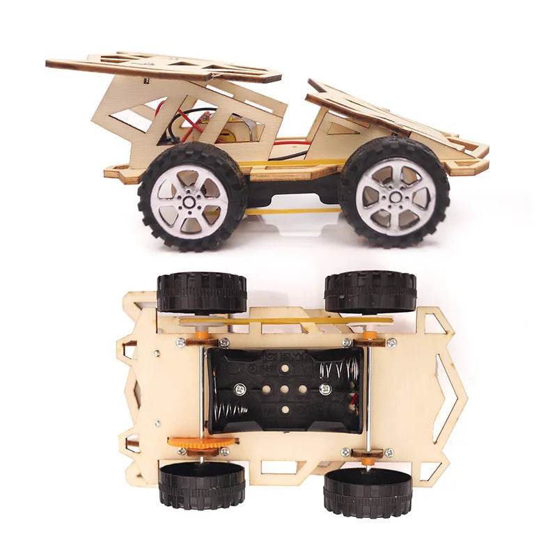 DIY Science Toys Children Educational STEM Kits Car Dinosaur Model Technologia Experimental Tool Wood Puzzle Games School Supply - ToylandEU