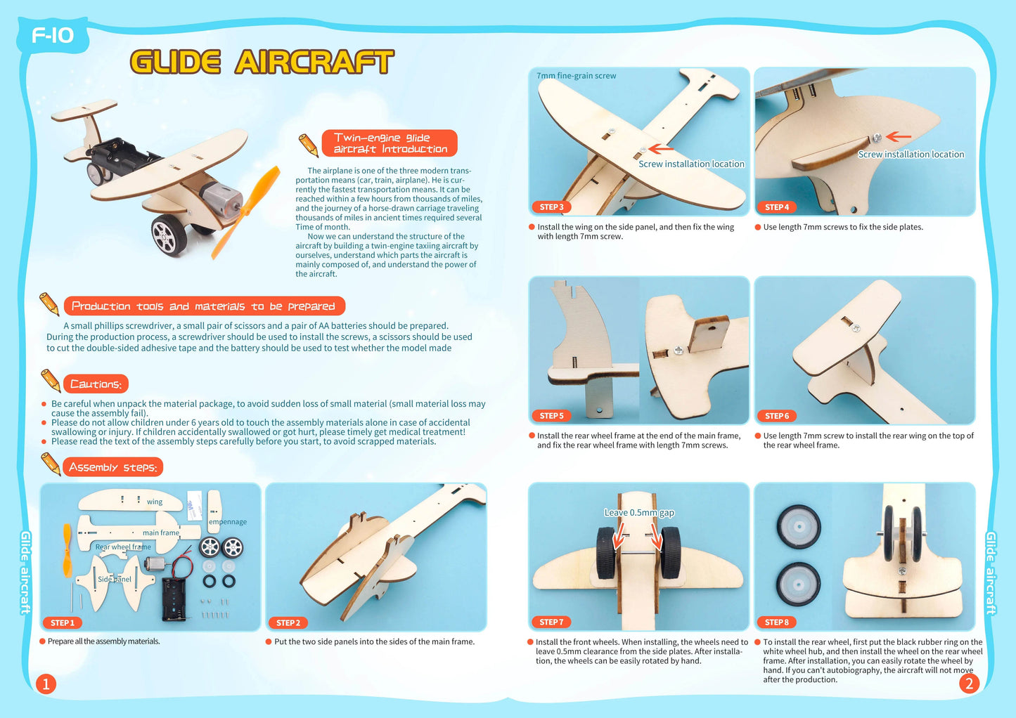 DIY Science Toys Children Educational STEM Kits Car Dinosaur Model Technologia Experimental Tool Wood Puzzle Games School Supply - ToylandEU