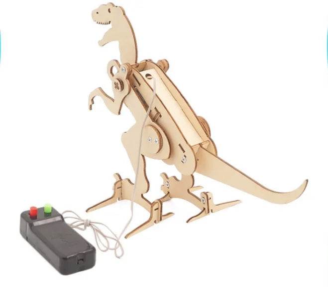 Brinquedos científicos DIY para crianças, kits STEM educacionais, modelo de dinossauro, tecnologia, ferramenta experimental, jogos de quebra-cabeça de madeira, material escolar - ToylandEU