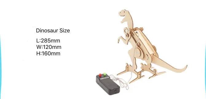 Brinquedos científicos DIY para crianças, kits STEM educacionais, modelo de dinossauro, tecnologia, ferramenta experimental, jogos de quebra-cabeça de madeira, material escolar - ToylandEU