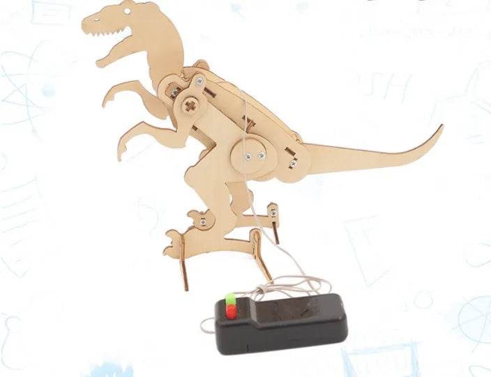 Brinquedos científicos DIY para crianças, kits STEM educacionais, modelo de dinossauro, tecnologia, ferramenta experimental, jogos de quebra-cabeça de madeira, material escolar - ToylandEU