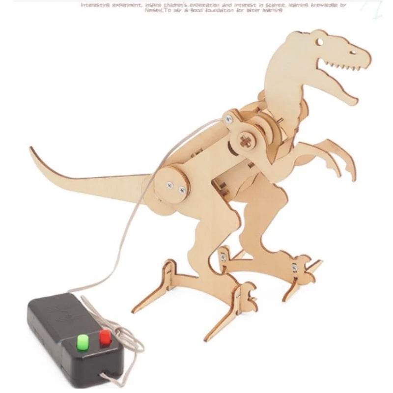 Brinquedos científicos DIY para crianças, kits STEM educacionais, modelo de dinossauro, tecnologia, ferramenta experimental, jogos de quebra-cabeça de madeira, material escolar - ToylandEU