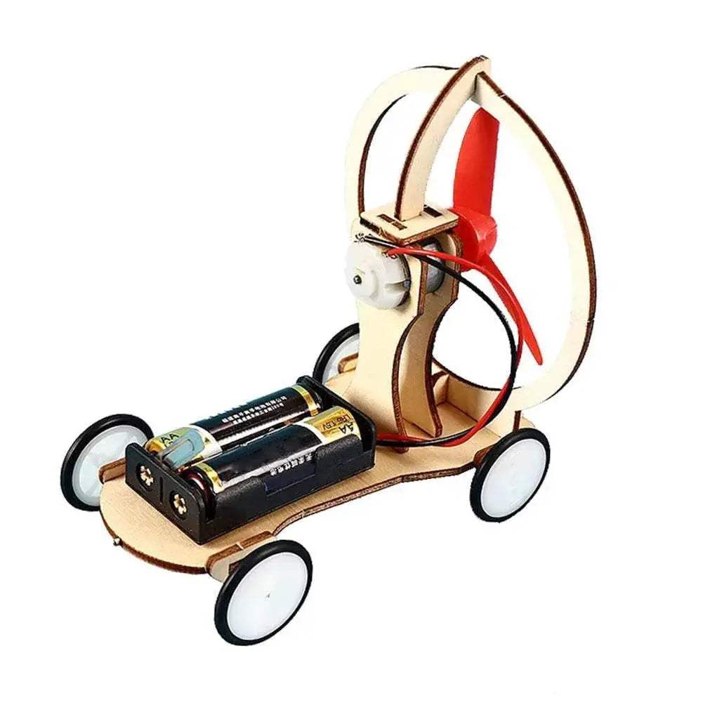 DIY Science Toys Children Educational STEM Projects Kits 3D Assemble Car Boat Model Wood Puzzle Toy Scientific Experiment Kit - ToylandEU