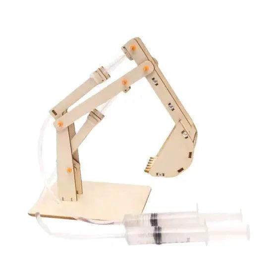  DIY Scientific Experimental Platform Excavator Puzzle Toy Hydraulic Arm Engineering Model Children's Education Gift -  ToylandEU™