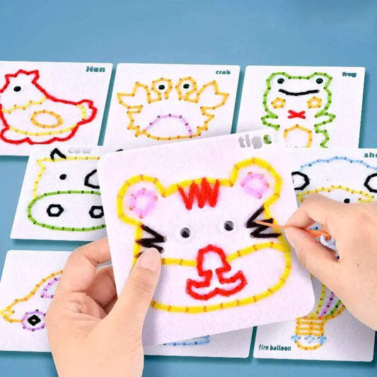  DIY Sewing Kit for Kids Montessori CE Certified -  ToylandEU™