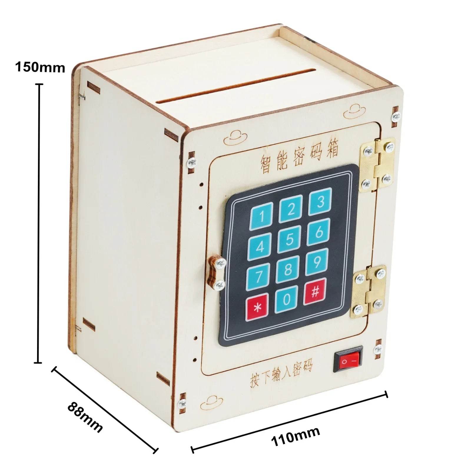 DIY Smart Password Box Model Code Case Teenager Science Toys Assembled Experiment Material Kits for Kids Educational - ToylandEU