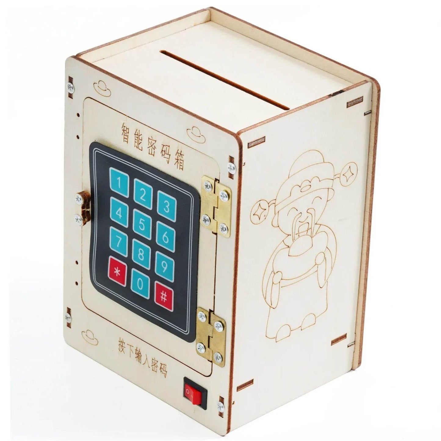 DIY Smart Password Box Model Code Case Teenager Science Toys Assembled Experiment Material Kits for Kids Educational - ToylandEU