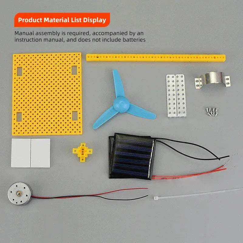 DIY Solar Electric Fan Kit for STEM Education and Fun - ToylandEU