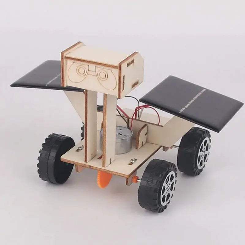 DIY Solar Lunar Rover Model Wooden Puzzle Toy Educational - ToylandEU