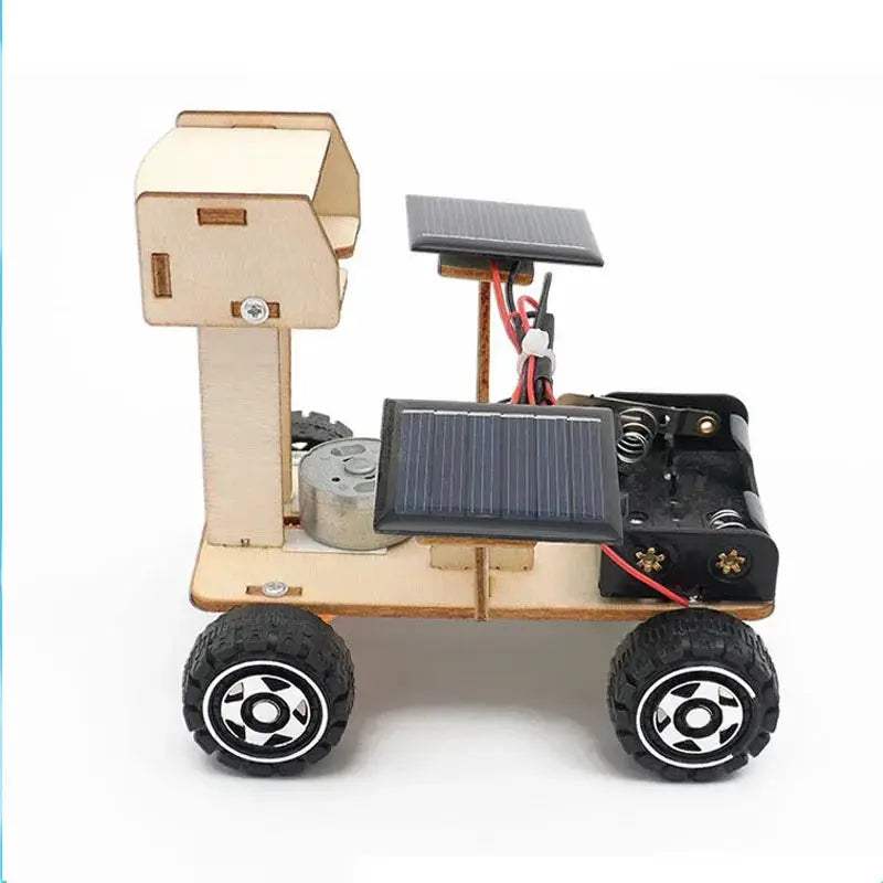 DIY Solar Lunar Rover Model Wooden Puzzle Toy Educational - ToylandEU