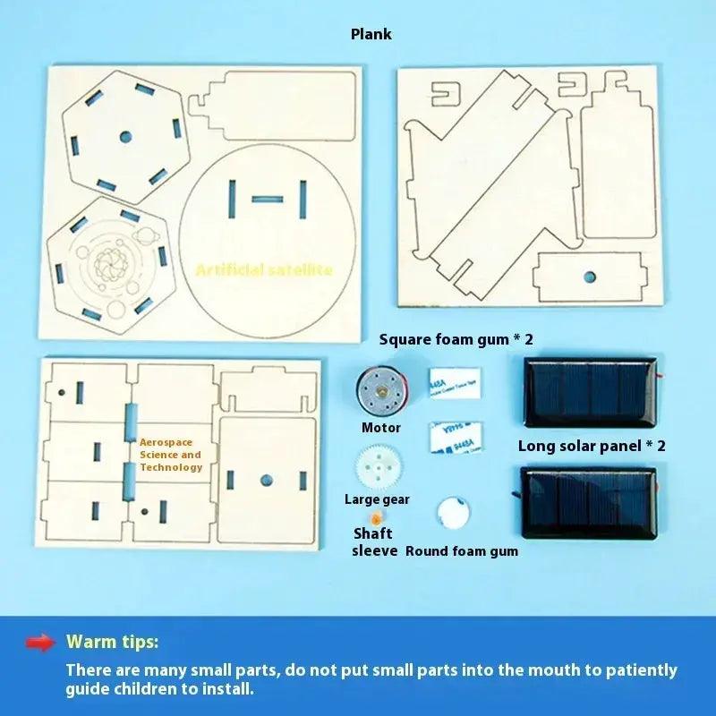  DIY Solar Satellite Kit For Science Education And STEM -  ToylandEU™