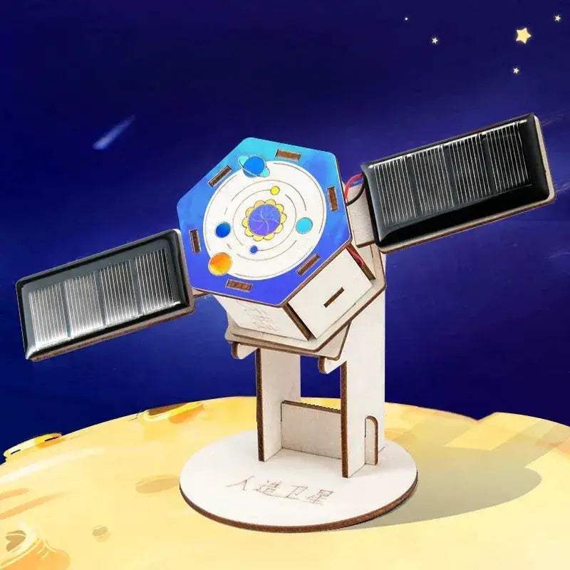 DIY Solar Satellite Kit for Science Education and STEM Learning - ToylandEU